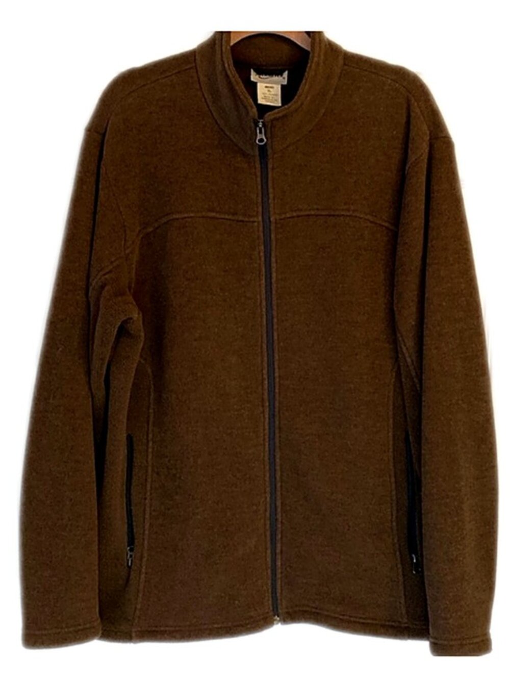 Obermeyer Fleece Polartec Jacket Brown size X-Large